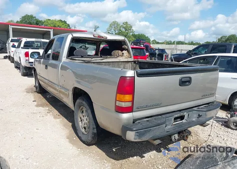 2002 Chevrolet Silverado 1500 Ls из США, поврежденный, VIN 2GCEC19T121353726